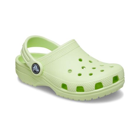 Zueco Crocs Classic Niños TD Celery-0