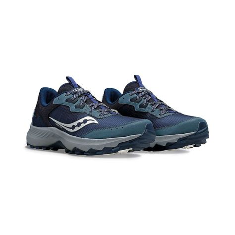 Zapatilla Saucony Aura TR Hombre Navy/Silver-2