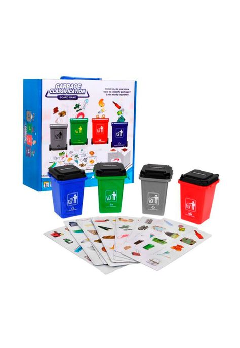 JUEGO DE RECICLAJE Y CLASIFICACION EN INGLÉS-0