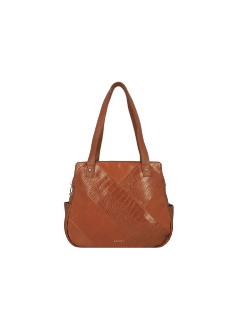 Cartera de hombro Secret Ede FW25 L Café Medio-0