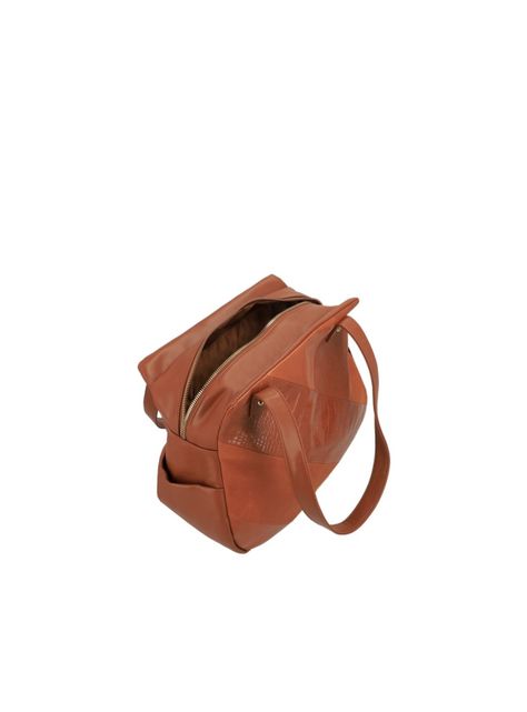 Cartera de hombro Secret Ede FW25 L Café Medio-3