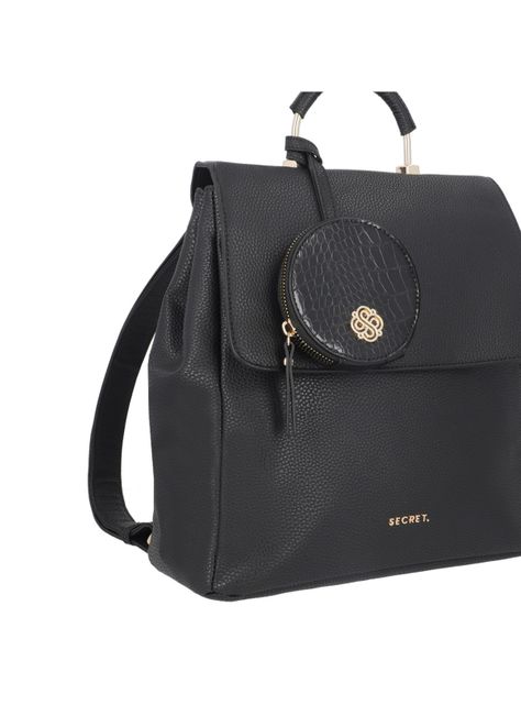Mochila Secret Sofia FW25 L Negro-5