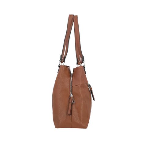 Cartera de hombro Melrose café L-15