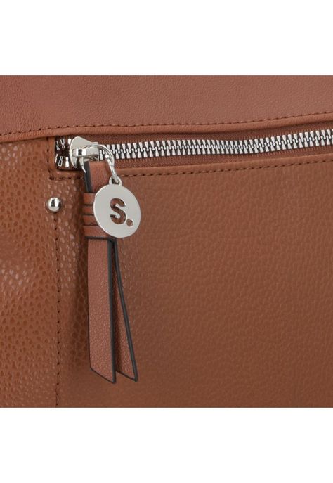 Cartera de hombro Melrose café L-22