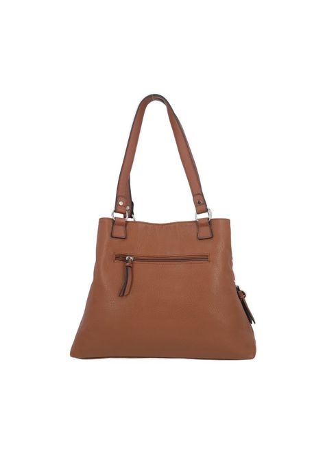 Cartera de hombro Melrose café L-7