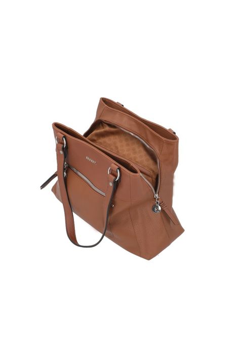 Cartera de hombro Melrose café L-10