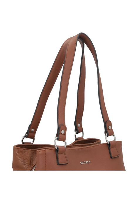 Cartera de hombro Melrose café L-19