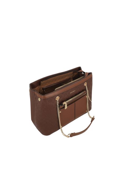 Cartera de hombro Secret Polonia FW25 L Café-3