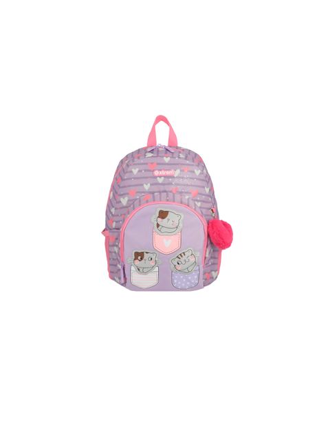 Mochila Xtrem Power 4XT Morado/Rosado-0