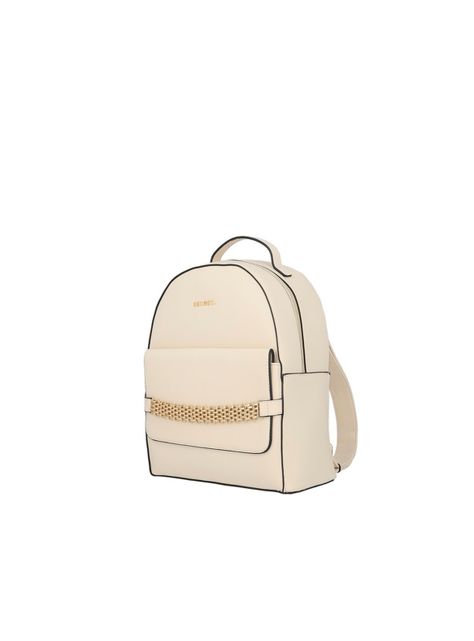 Mochila Secret Bilbao FW25 M Beige-1