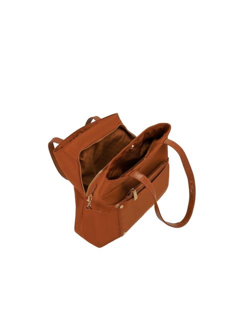 Cartera de hombro Secret Girona FW25 L Café Medio-3