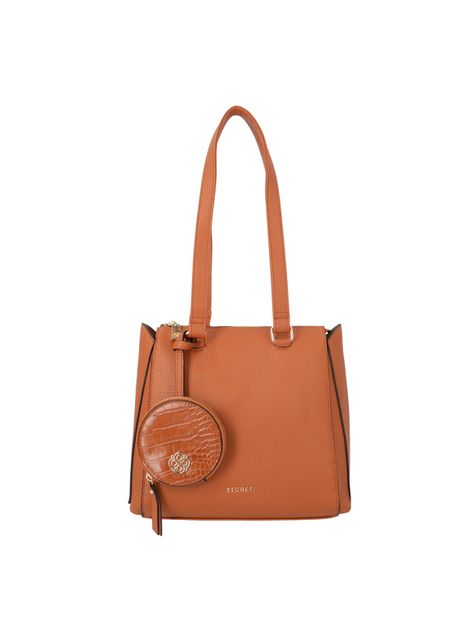 Cartera de Hombro Secret Sofia FW25 L Café Medio-0