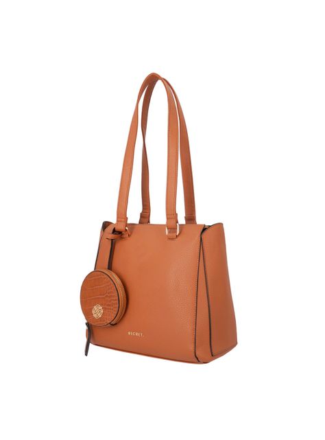 Cartera de Hombro Secret Sofia FW25 L Café Medio-1