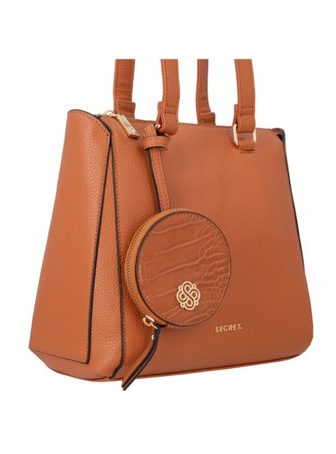 Cartera de Hombro Secret Sofia FW25 L Café Medio-4