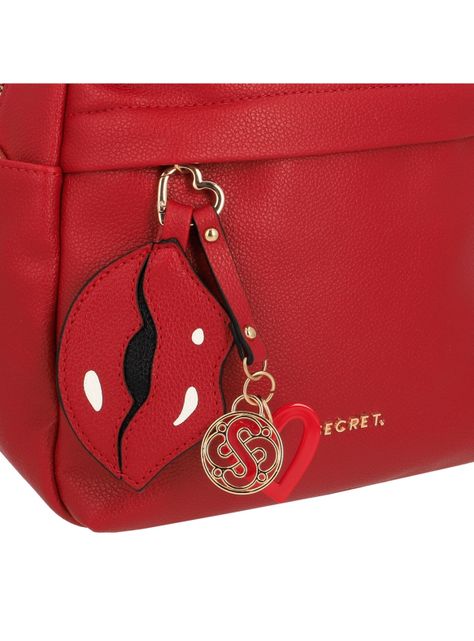 Mochila Secret Teruel FW25 M Rojo-5