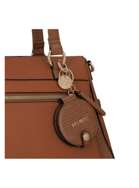 Cartera de hombro Secret Albacete FW25 L Café-6