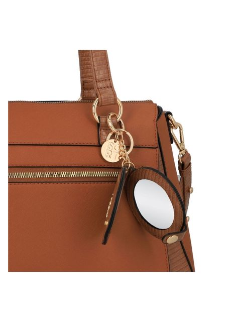 Cartera de hombro Secret Albacete FW25 L Café-7