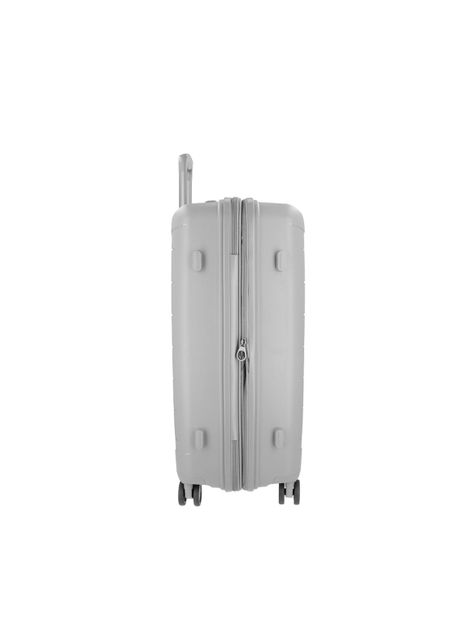 Maleta Mediana Saxoline Moonstone Plateado-5