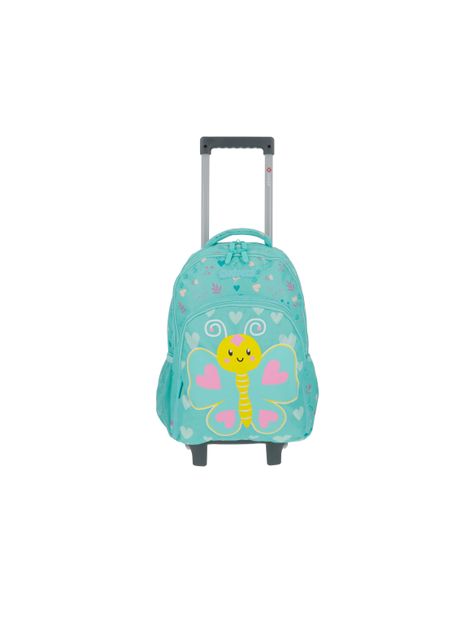 Mochila con ruedas Niña Xtrem Lincoln 4XT Verde-0