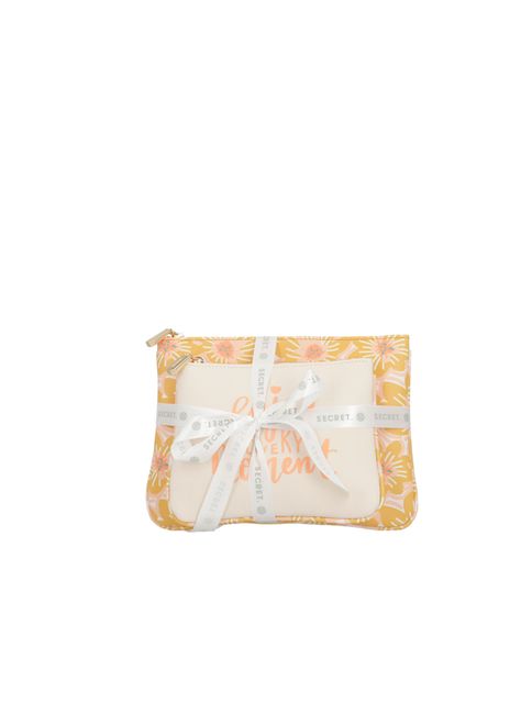 Cosmetiquero 2 unid Secret Miami SS25 Amarillo-2