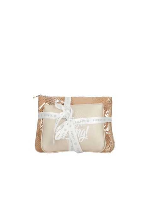 Cosmetiquero 2 unid Secret Miami SS25 Dorado-2