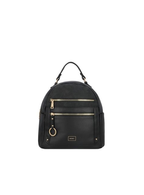 Mochila Secret Lourdes FW25 M Negro-0