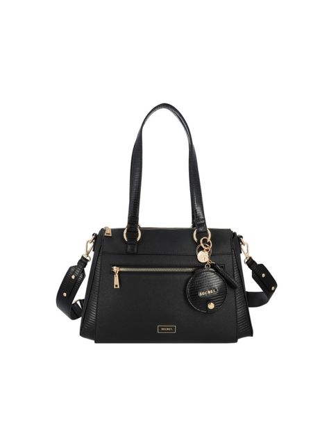 Cartera de hombro Secret Albacete FW25 L Negro-0