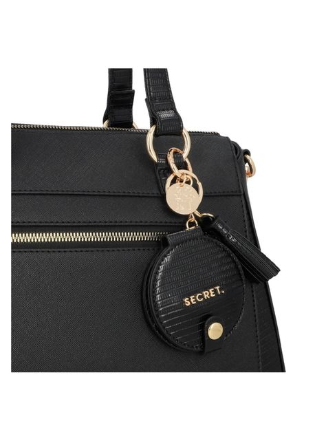 Cartera de hombro Secret Albacete FW25 L Negro-6