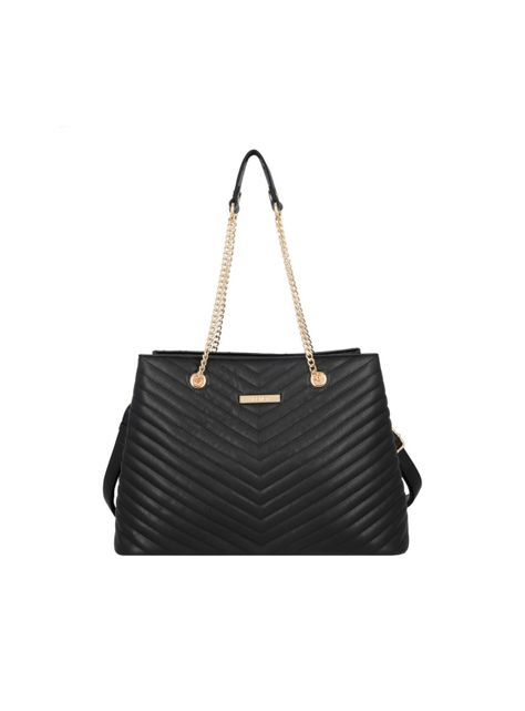 Cartera de hombro Secret Versalles FW25 L Negro-0