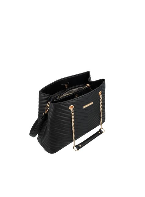 Cartera de hombro Secret Versalles FW25 L Negro-3