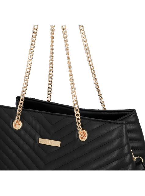 Cartera de hombro Secret Versalles FW25 L Negro-5