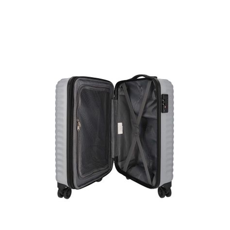 Maleta de Cabina Saxoline Boden Plateado-2