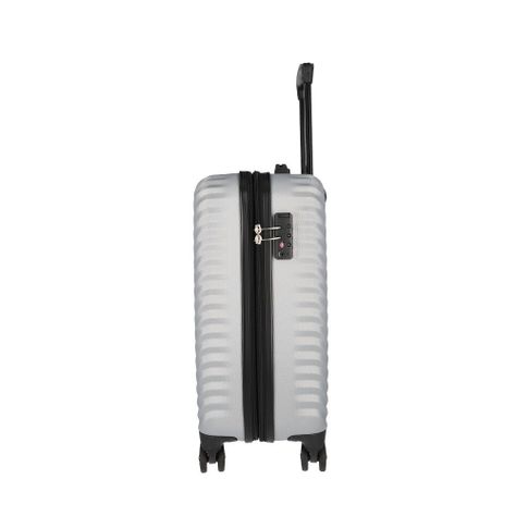 Maleta de Cabina Saxoline Boden Plateado-4