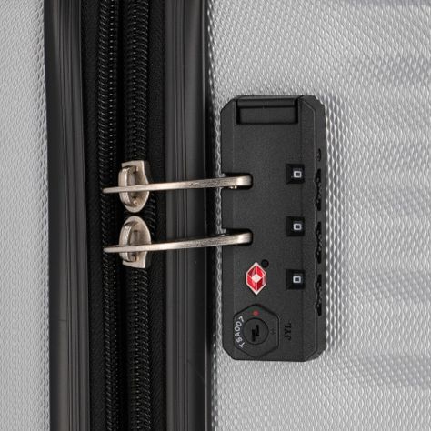 Maleta de Cabina Saxoline Boden Plateado-6
