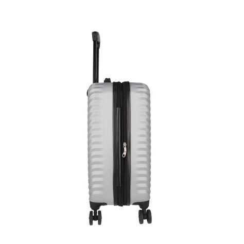 Maleta de Cabina Saxoline Boden Plateado-5