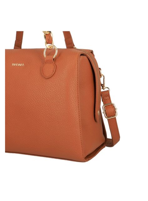 Cartera de mano Secret Mallorca FW25 M Café Medio-4