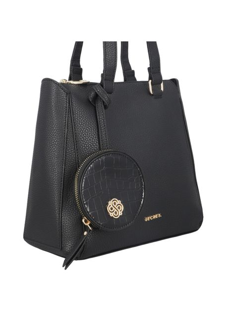 Cartera de Hombro Secret Sofia FW25 L Negro-4