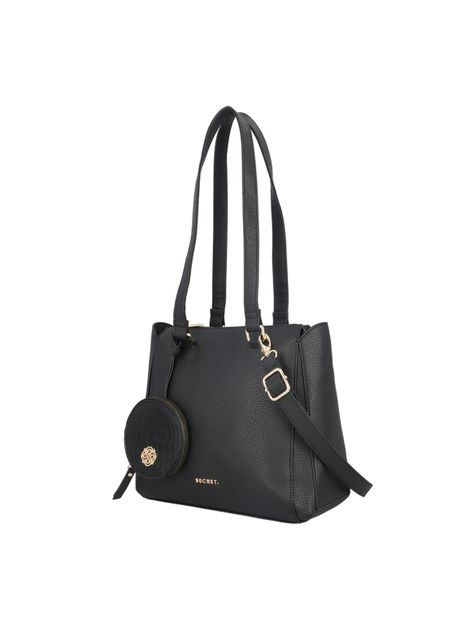 Cartera de Hombro Secret Sofia FW25 L Negro-5