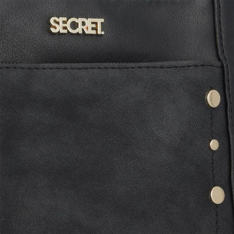 Cartera Mujer Minsk Negra Secret-7