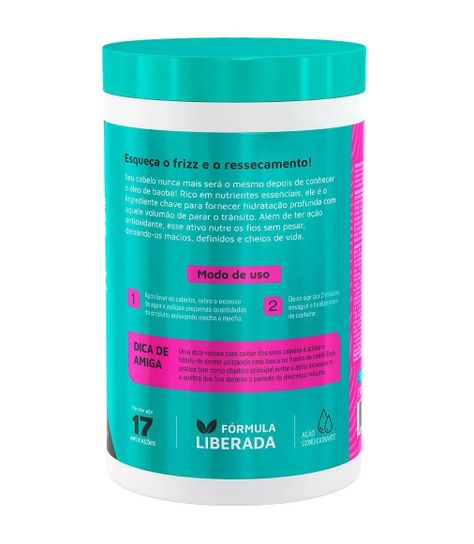 CREMA DE TRATAMIENTO SANTO BLACK PODEROSO NOVEX 400G-1
