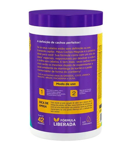 CREMA DE TRATAMIENTO MEUS CACHOS MAGICOS NOVEX 400G-1