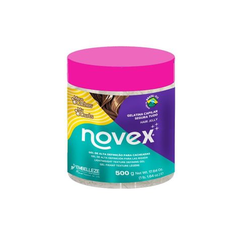 Gelatina Capilar Meus Cachos Segura Tudo 500g Novex-0