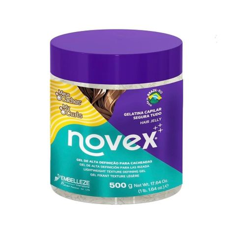 Gelatina Capilar Meus Cachos Segura Tudo 500g Novex-1