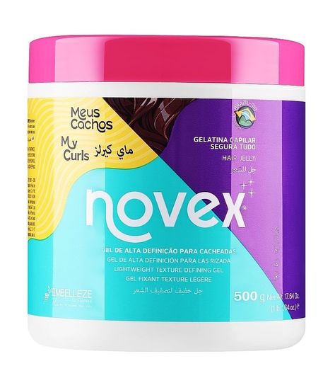 Gelatina Capilar Meus Cachos Segura Tudo 500g Novex-2