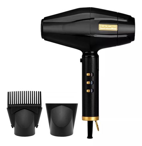 Secador De Pelo Babylisspro Gold FX Turbo Negro-0