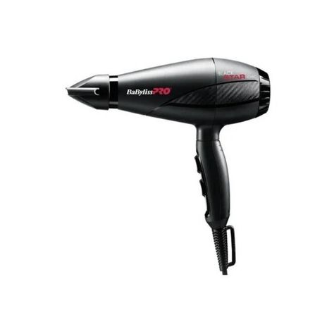 Secador de pelo BaBylissPRO Black Star BAB6200UZ Negro-0