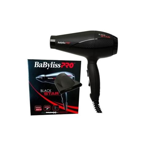 Secador de pelo BaBylissPRO Black Star BAB6200UZ Negro-4