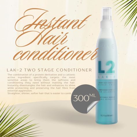 TRATATMIENTO LAK-2 ACONDICIONADOR INSTANTANEO 300ML-3