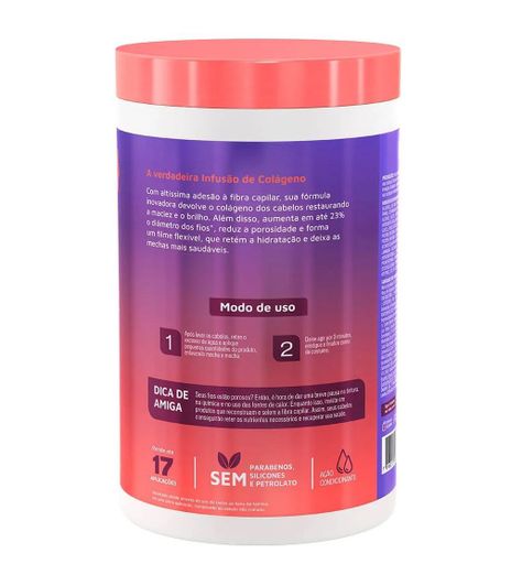 CREMA TRATAMIENTO INFUSION COLAGENO 400G NOVEX-1