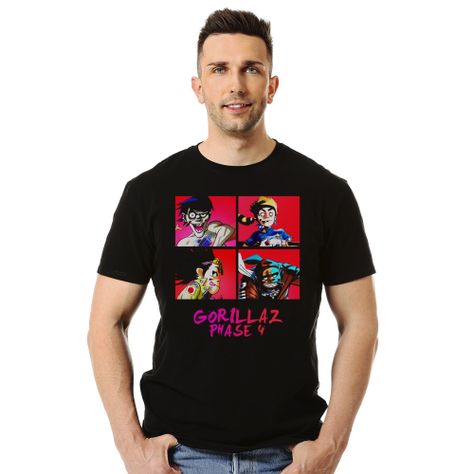 Polera Gorillaz Phase 4-1
